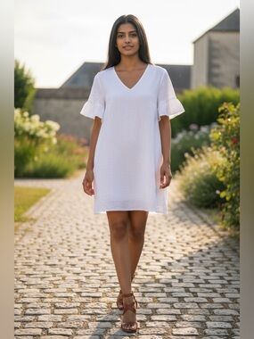 FancyInn White Dress NWT